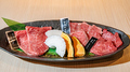 料理メニュー写真&nbsp;神戸牛盛り合わせ3種