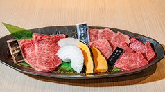 神戸牛盛り合わせ3種