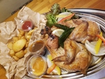 当店の人気メニュー！まるごと若鶏のディアボラ風もテイクアウトOK◎【前日17時までの要予約】