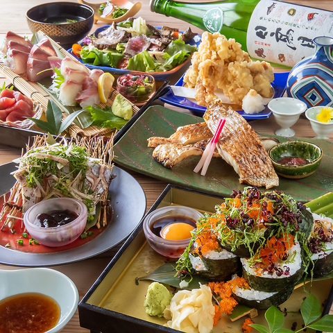 港直送の旬魚を和洋の技で。こだわり料理とお酒が楽しめる海鮮居酒屋「大栄」