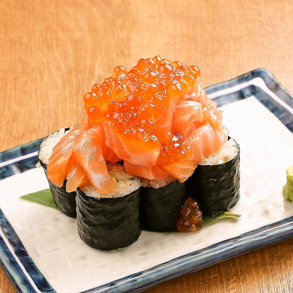 サーモンこぼれ巻き