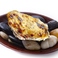 トリュフソースのカルボナーラ風の焼き牡蠣