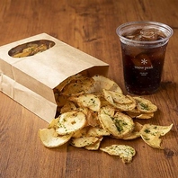 手作りポテトチップス