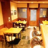 落ち着いた和モダン空間は、多彩なシーンに最適◎