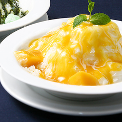 マンゴー練乳氷