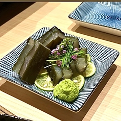 厚切りカジキの昆布〆