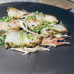 本日の鮮魚のカルパッチョ