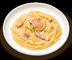 明太子カルボナーラ