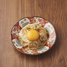 月見皿餃子