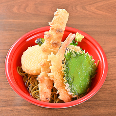 天ぷらぶっかけ蕎麦