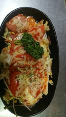 トマトとベーコンチーズ焼