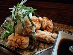 若鶏のからあげおろしポン酢和え