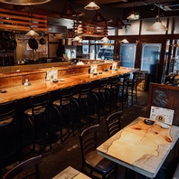 広々とした店内