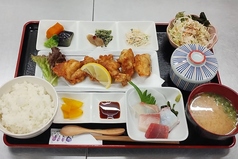 鶏の唐揚げ定食♪