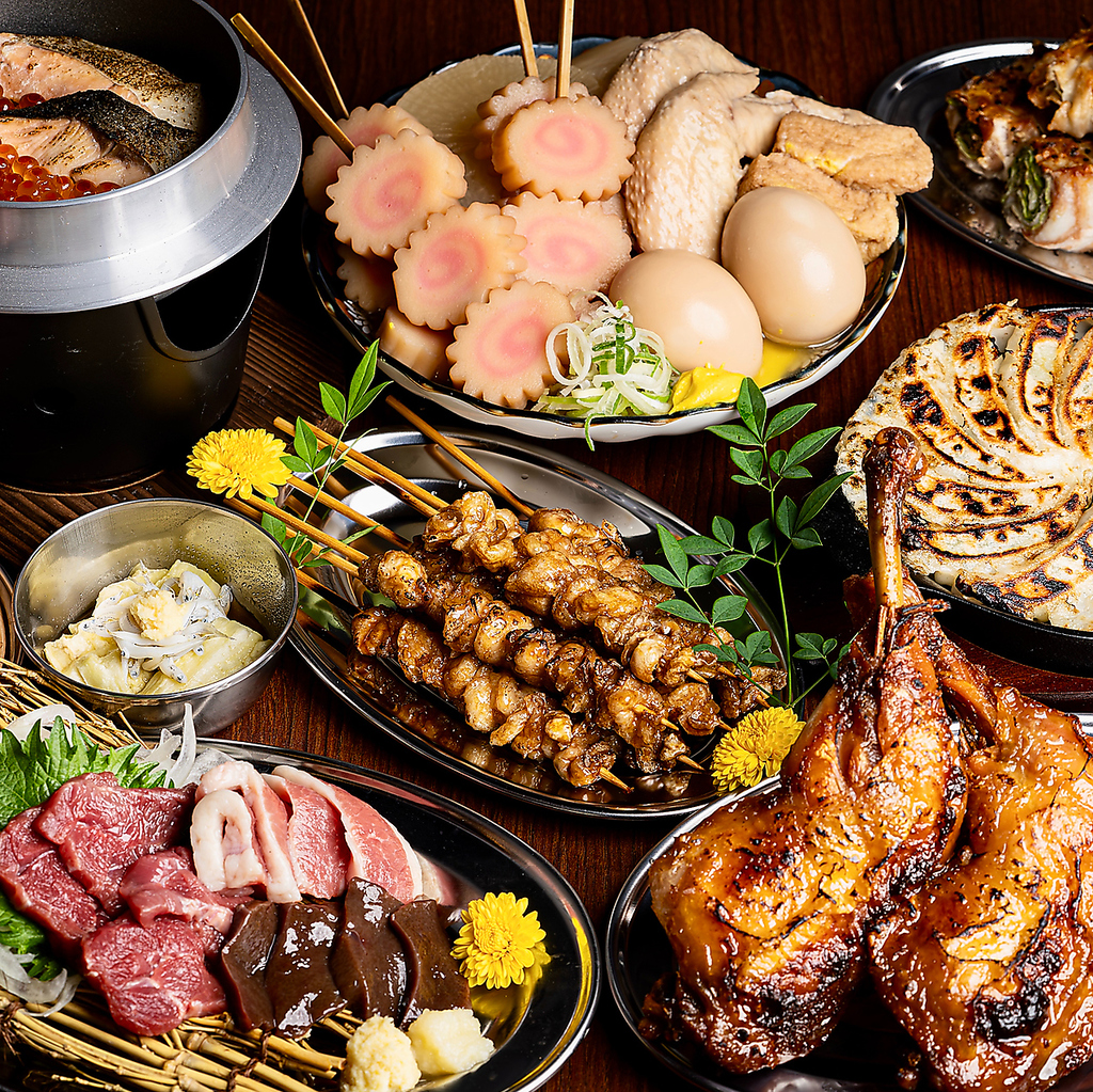 横浜駅西口徒歩5分｜熱気溢れる博多屋台を再現！名物骨付鳥コンフィ287円￥原価提供/お得なクーポン有