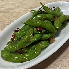 ペペロンチーノ枝豆