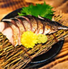 刺身　炙りしめ鯖