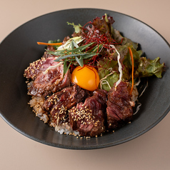ハラミステーキ丼