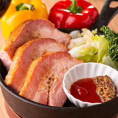 厚切りベーコンステーキ