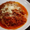 料理メニュー写真&nbsp;ミートソースパスタ