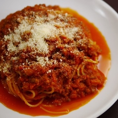 ミートソースパスタ