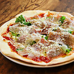 パルマ産プロシュートとルッコラ