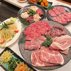 鶴橋焼肉 韓国料理 蘭のコース写真