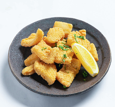 イカのセモリナ粉フリット