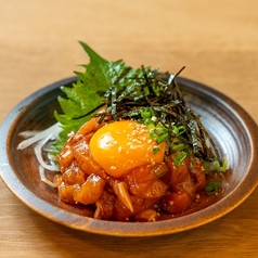 料理長特製海鮮ユッケ
