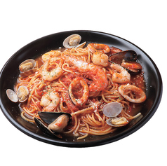 トマトの漁師風ペスカトーレ