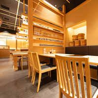 心和む和のひととき☆様々な人数に対応可能なテーブル