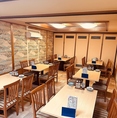 宴会は最大48席まで対応。レイアウトの相談もOKで、貸切利用や団体宴会にも幅広く対応可能です。