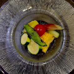 夏野菜のお浸し