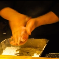 揚げ物と共に味わう熟成肉