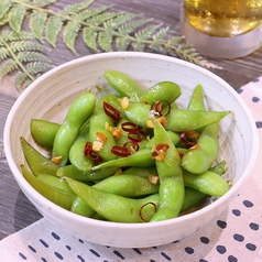 枝豆ペペロンチーノ