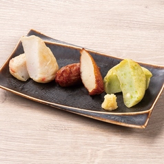 さつま揚げの盛合せ