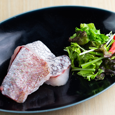 天然鯛のムニエル