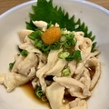 料理メニュー写真 プリプリ鶏皮ポン酢