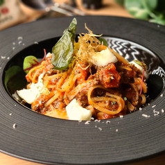 水牛モッツァレラときのこのミートラグー