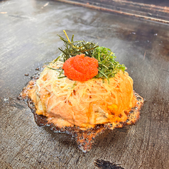 明太チーズべた