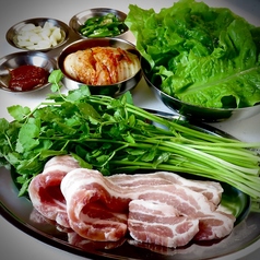 ミナリサムギョプサル(2人前から)