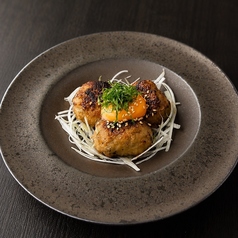 名物! 月見つくねハンバーグ