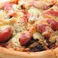 ナスとひき肉のピザ/ソーセージとツナのピザ/ソーセージとひき肉のピザ