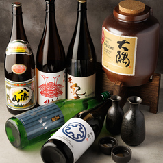 《厳選した焼酎が飲み放題に◎》