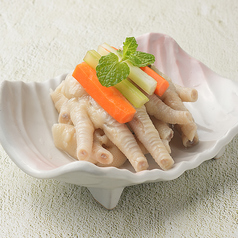 鶏足のピリ辛冷製