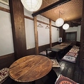 4名掛け掘りごたつ席がございます