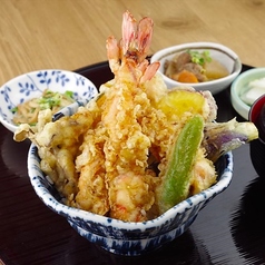 特海老天丼定食