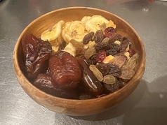 ドライフルーツ盛り合わせ dry fruits