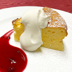 スフレチーズケーキ