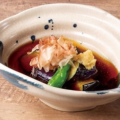 茄子の揚げびたし